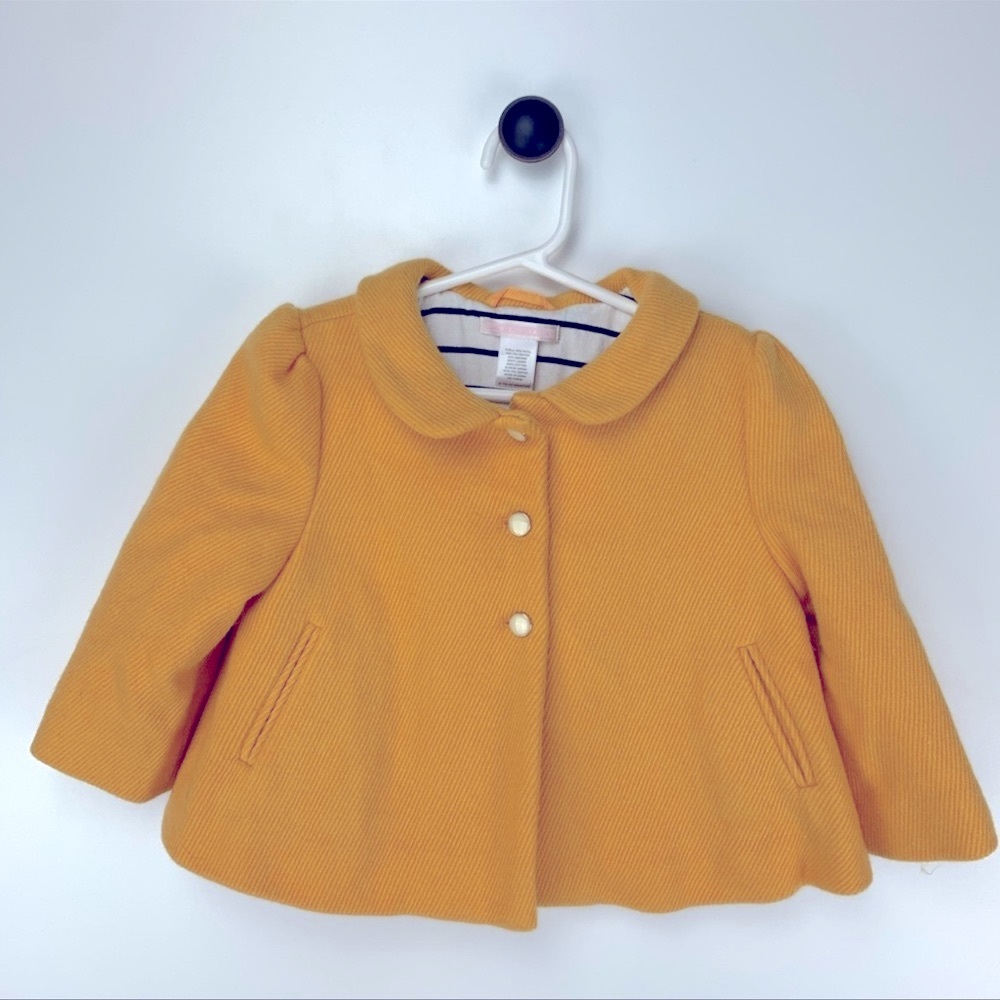 J&J Yellow Fall Coat